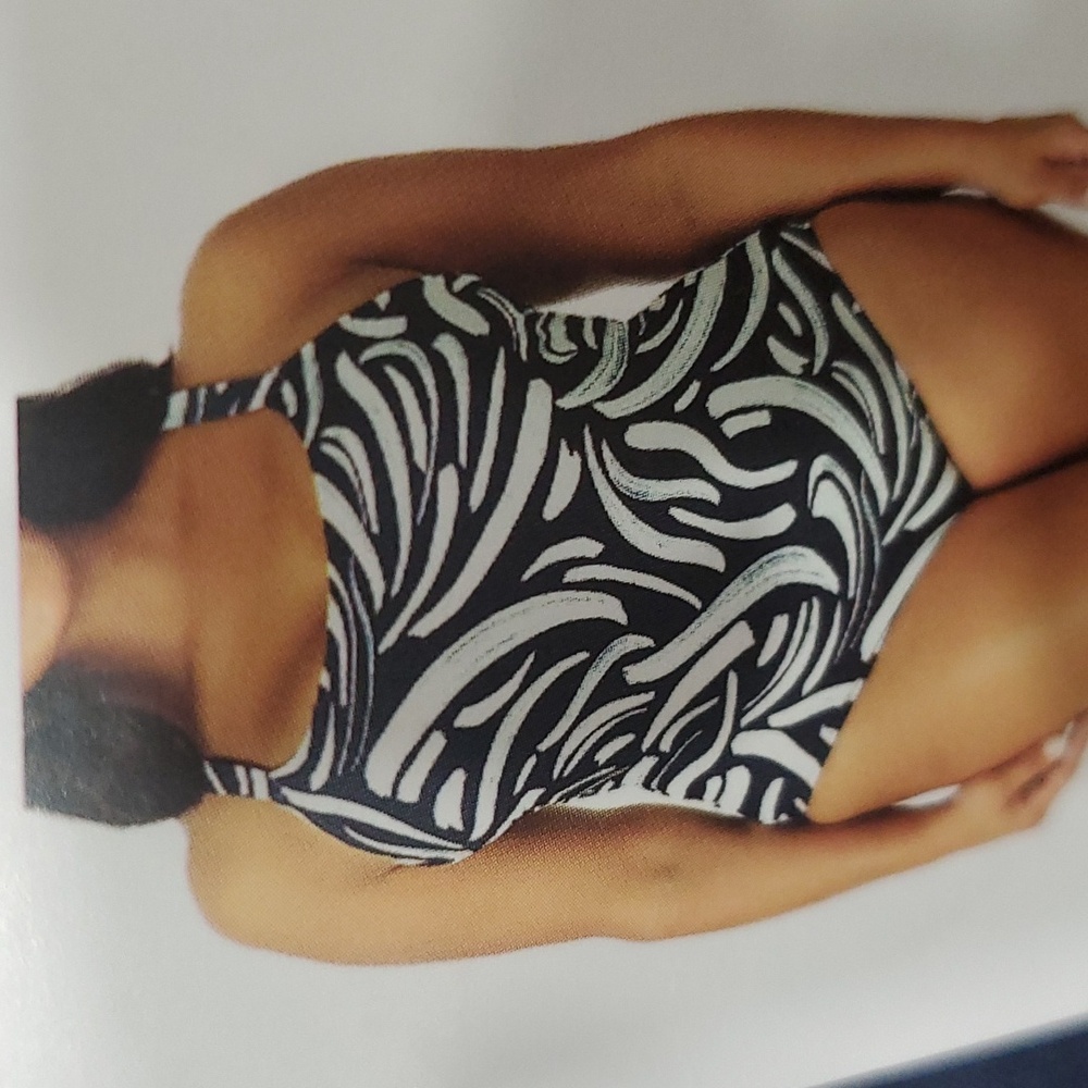 Nwt hurley blue white swimsuit XXL
